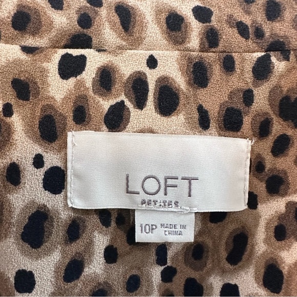 ANN TAYLOR LOFT leopard print blazer - Picture 5 of 9
